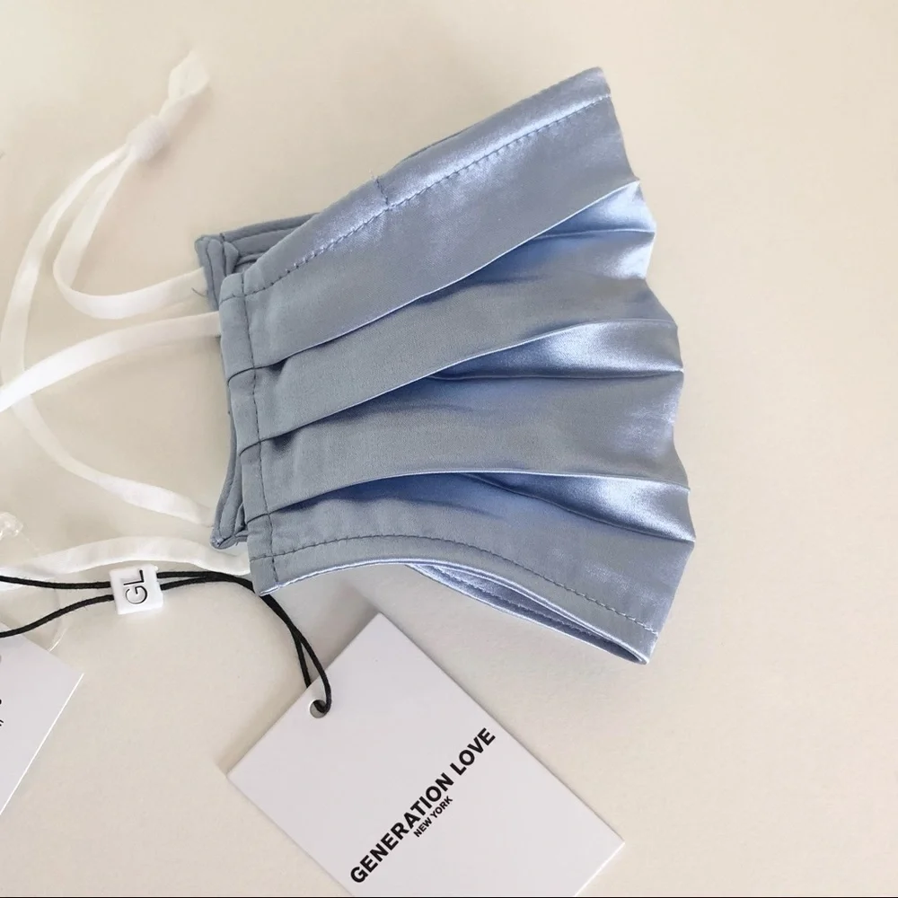 100% silk face mask